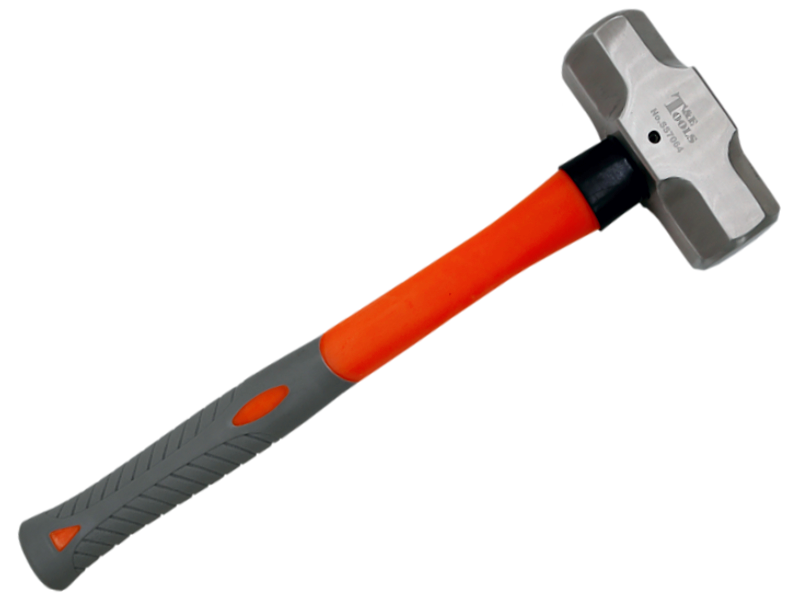 Stainless Steel 4.4Lb.(2000g) Double Face Sledge Hammer 400L T & E Tools SS7064