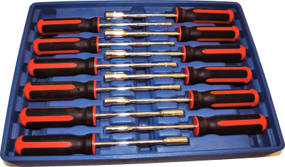 12Pc. Spintite Set 5/32" to 5/8" 240mm Long T&E Tools ST922