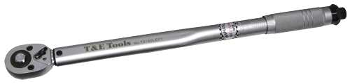150 Ft/lb Clicker Torque Wrench T&E Tools T0150LEFT