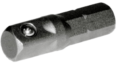 1/4" Hex Female x 1/4"Drive Adaptor T&E Tools T1004