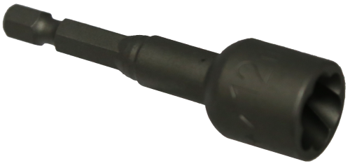 12mm x 1/4"Hex Shank Nut Remover 65mm long T&E Tools T1038-12M