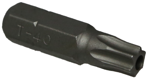 T40 Tamper Torx-r x 5/16" Hex Bit 30mm long T&E Tools T3140