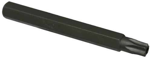 T40 Tamper Torx-r x 5/16" Hex Bit 75mm long T&E Tools T3340