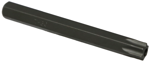 T50 Tamper Torx-r x 5/16" Hex Bit 75mm long T&E Tools T3350