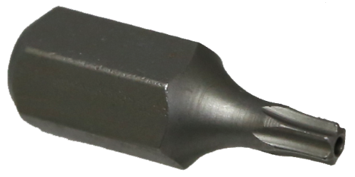 T20 Tamper Torx-r x 10mm Hex Bit 30mm T&E Tools T5220