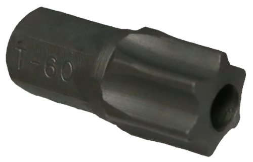 T60 Tamper Torx-r x 10mm Hex Bit 30mm T&E Tools T5260