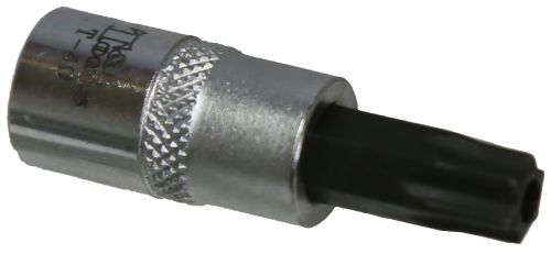T40 x 1/4"Drive Tamper Torx Socket 30mm Long T&E Tools T5440