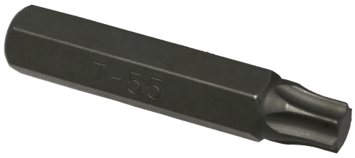 T55 Torx-r x 14mm Hex Bit (75mm) T&E Tools T5756