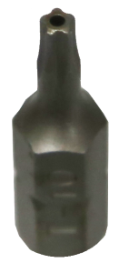 T10 x 1/4"Hex Five Point Tamper Torx Bit 25mm long T&E Tools T5910