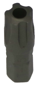 T45 x 1/4"Hex Five Point Tamper Torx Bit 25mm long T&E Tools T5945