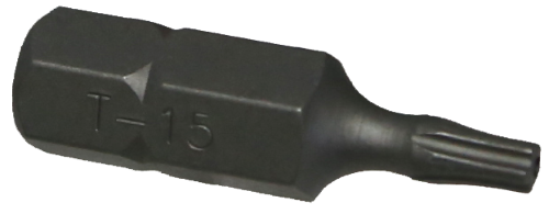 T15 Tamper Torx-Plus Impact Bit 5/16" Hex x 30mm long T&E Tools T6015