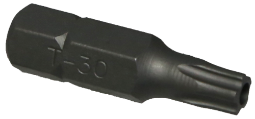 T30 Tamper Torx-Plus Impact Bit 5/16" Hex x 30mm long T&E Tools T6030