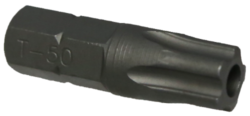 T50 Tamper Torx-Plus Impact Bit 5/16" Hex x 30mm long T&E Tools T6050