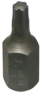 T27 Torx-Plus Impact Bit 10mm Hex x 30mm long T&E Tools T6227