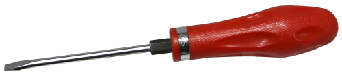 5 x 100mm Slotted S2 Steel Screwdriver T&E Tools T75100