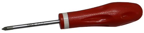#1 x 75mm Pozidriv S2 Steel Screwdriver T&E Tools T82221