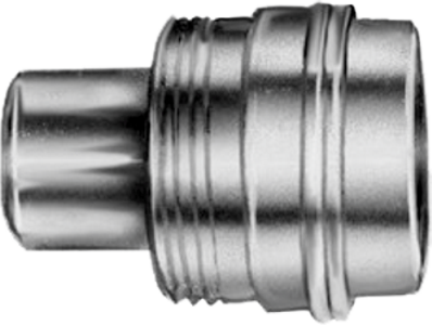 Small 3/8" NPT Hose Male Half Coupler T&E Tools T9798SM