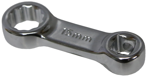 15mm x 3/8"Drive Torque Adaptor 2" Long T&E Tools TA015M
