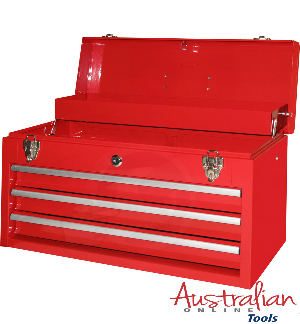 3 Drawer Portable Chest T&E Tools TES320RB