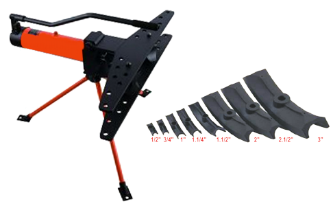 1/2" to 3" Hydraulic Pipe Bender T&E Tools TL3803