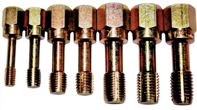 7 Piece Metric Rethreader Tap Set T&E Tools TM7