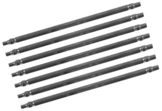 T10 Double End Torx & Tamper Torx Screwdriver T&E Tools TX077-10
