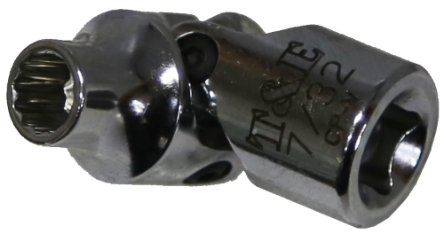 7/32" x 12Pt 1/4"Dr. Universal Socket T&E Tools U1307