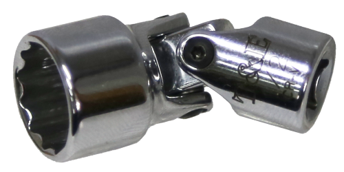 1/2" x 12Pt 1/4"Dr. Universal Socket T&E Tools U1316