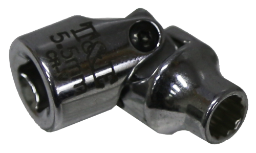 5.5mm x 12Pt 1/4"Dr. Universal Socket T&E Tools U1355M