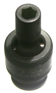 5/16" x 3/8" Drive SAE Universal Impact Socket (6 Point) T&E Tools U7310