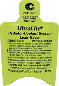 Radiator Leak Detection Dye T&E Tools U990012