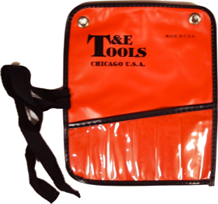 6 Pocket Vinyl Wallet (180 x 215mm) T&E Tools W2110