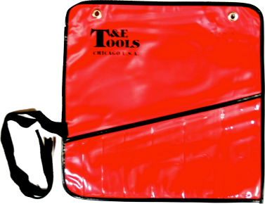7 Pocket Vinyl Wallet (295 x 295mm) T&E Tools W2118