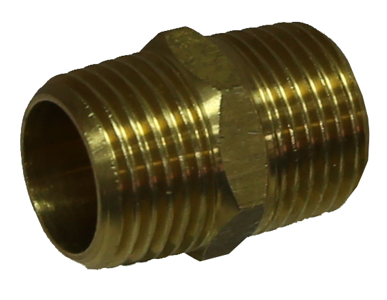 Double End Male Nipple (1/2" x 1/2" NPT) T&E Tools X1616