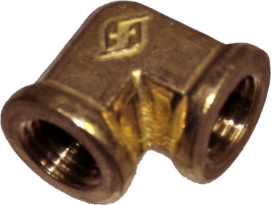 900 Female Elbow (1/4" x 1/4" NPT) T&E Tools XFE0808