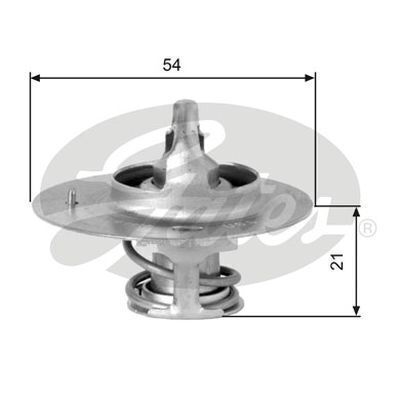 Thermostat Gates TH03177G1 for JAGUAR E-TYPE Series 1 4.2L NISSAN PULSAR N12 1.3L