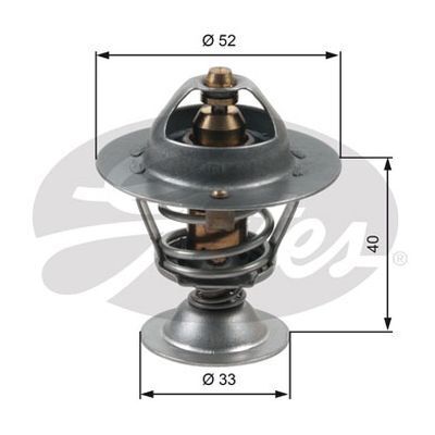 Thermostat Gates TH31588G1 for BEDFORD CF 2.3L LAND ROVER Discovery LJ 2.5L