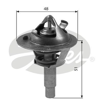 Thermostat Gates TH38490G1 for MERCEDES-BENZ C-Class E-Class SLK CLK 1.8L Petrol