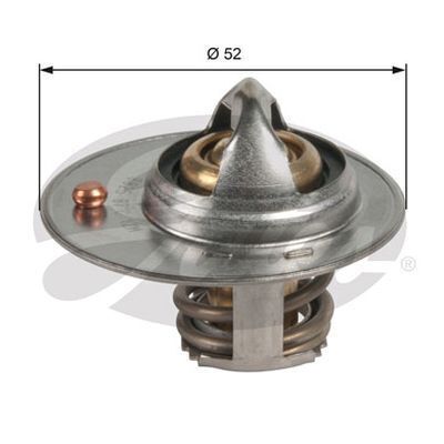 Thermostat Gates TH49087G1 for MITSUBISHI MIrage LA 2012-21 1.2L Petrol