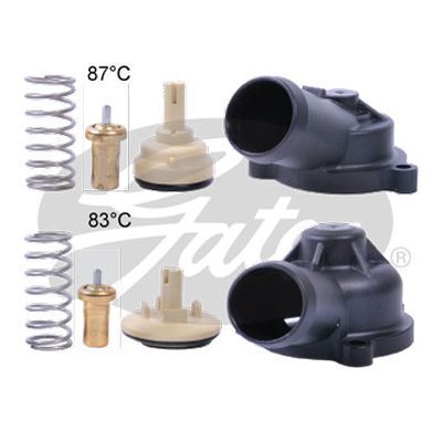 Thermostat Gates TH704K1 for SKODA Roomster VW Polo 1.6L Petrol