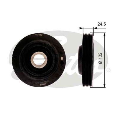 Harmonic Balancer Pulley Gates TVD1059