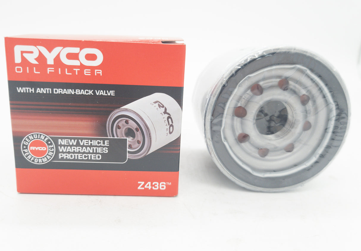 Oil Filter Ryco Z436 for FORD HONDA HYUNDAI INFINITI KIA MAZDA MITSUBISHI NISSAN SMART SUBARU