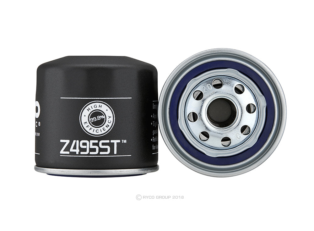 Oil Filter Z495ST Ryco For Subaru Forester 2.0LTP EJ205 SG SUV S Turbo AWD