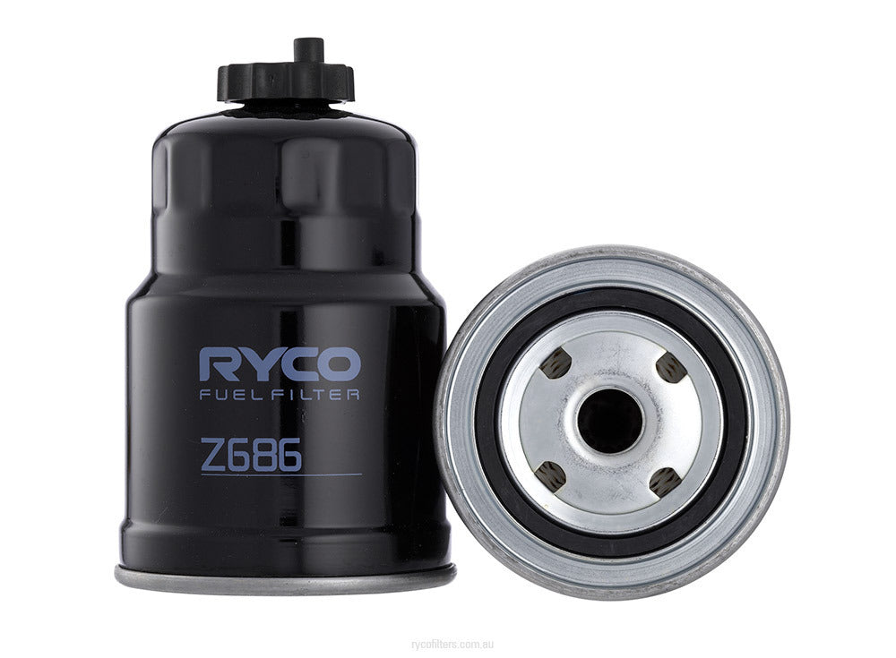 Fuel Filter Z686 Ryco For Nissan Navara 2.5LTD YD25DDTi D40 Ute dCi