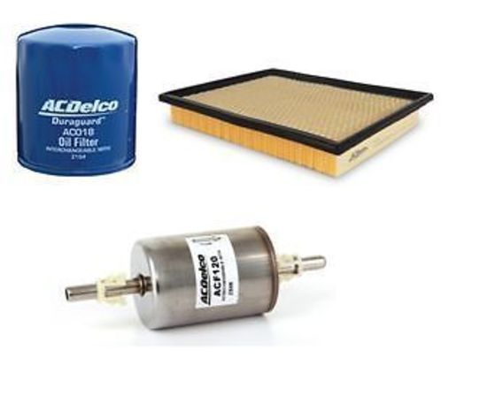 Service kit OIL AIR FUEL FILTERS ACDelco suitable for VZ COMMODORE V8 HOLDEN new
