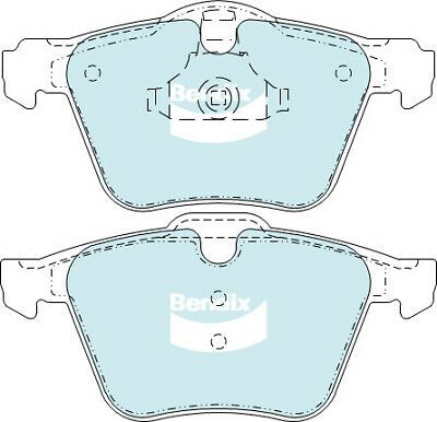 Brake Disc Pad Set Bendix DB2236 HD