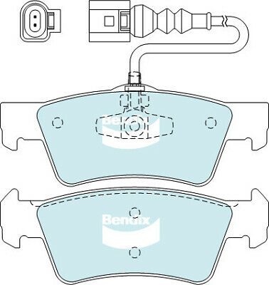 Brake Disc Pad Set Bendix DB2201 HD For VW Multivan Touareg Transporter