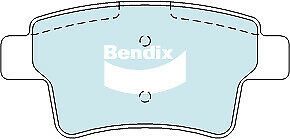 Brake Disc Pad Set Bendix DB2041 HD For CITROEN C4 GRAND PICASSO 2L PICASSO 2L