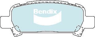 Brake Disc Pad Set Rear Bendix DB1379 HD For SUBARU FORESTER IMPREZA LIBERTY