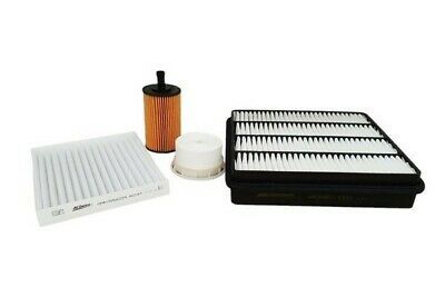 OIl Air Fuel Filter Service Kit for Toyota Landcruiser Sahara 1VD-FTV 4.5l 2007-on AcDelco ACK7